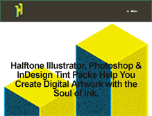 Tablet Screenshot of halftone.us